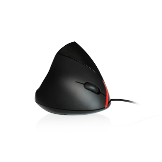 Ratón Ewent EW3156 ergonómico vertical 1000 DPI negro