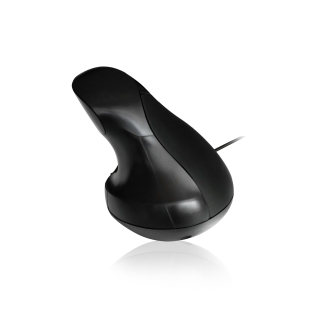 Ratón Ewent EW3156 ergonómico vertical 1000 DPI negro