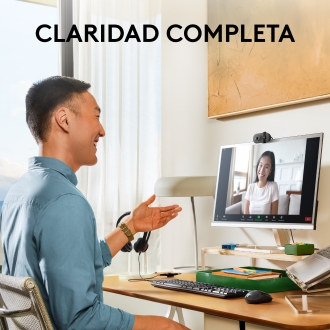 Webcam Logitech Brio 100 grafito full hd usb