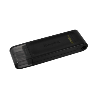 Memoria USB tipo C 3.2 Kingston DT70 256GB negro