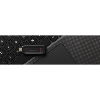 Memoria USB tipo C 3.2 Kingston DT70 256GB negro