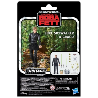 Figura hasbro star wars the book of boba fett luke skywalker & grogu