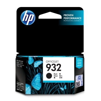 Cartucho original HP 932 negro