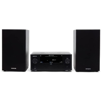 Microcadena Aiwa MSBTU-500 Bluetooth reproductor de CD / USB radio FM 2 altavoces