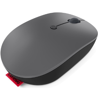 Ratón inalámbrico Lenovo Go USB tipo C en color gris y negro