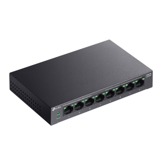 Switch TP-Link LS108GP LiteWave de 8 puertos Gigabit metálico PoE+