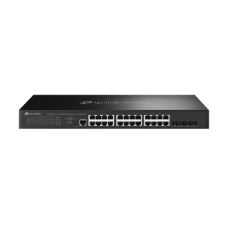 Switch gestionable JetStream TP-Link SG3428X-M2 con 24P 2.4GB L2+ y 4P SFP+ de 10 GE
