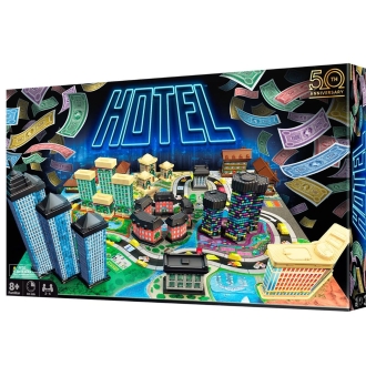 Ooba Games Juego de Mesa Hotel - Juego de Estrategia Competitivo para Niños a partir de 8 Años