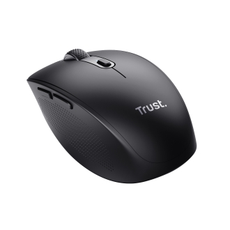 Ratón inalámbrico y Bluetooth Trust Ozaa recargable 6 botones receptor USB-A/USB-C negro