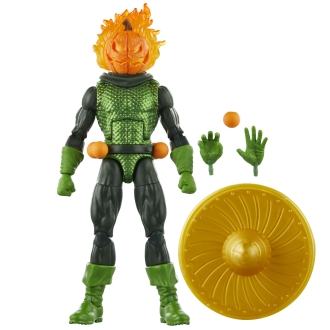 Figura hasbro marvel comics spiderman jack o'lantern