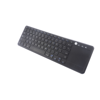Teclado inalámbrico Coolbox touchpad coo-tew01-bk negro