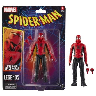 Figura hasbro marvel legends series last stand spider - man