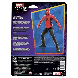 Figura hasbro marvel legends series last stand spider - man