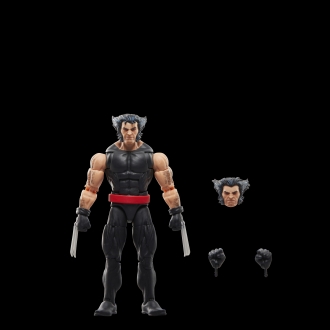Set figuras hasbro marvel legends series wolverine & lady psylocke