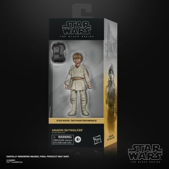 Figura hasbro star wars black series the phantom menace anakin skywalker