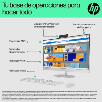 HP 27-cr0029ns R5-7520u 27" 16GB 512GB W11