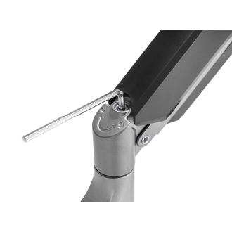 Soporte de mesa Equip 650162 17" a 32" 3 pantallas con brazo de gas y agarre