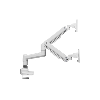 Soporte de mesa Equip 650183 17" a 35" 2 pantallas con brazos de gas blanco