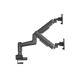 Soporte de mesa Equip 650182 17" a 35" 2 pantallas con brazos de gas negro