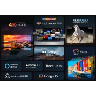 TV TCL 50" 50P755 UHD Google TV Dolby Atmos