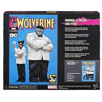 Set figuras hasbro marvel legends series wolverine path & hulk