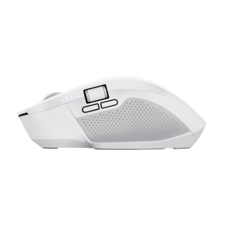 Ratón inalámbrico/Bluetooth Trust Ozaa+ recargable 6 botones 3200 DPI USB-A/C blanco