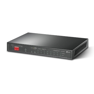 Switch semigestionable TP-Link SG1210MP 9P, 8P Giga PoE/PoE+, 1P Giga SFP RJ45 PoE 123W