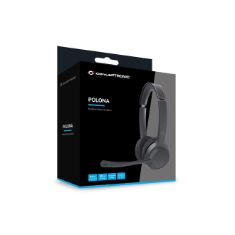 Auriculares Bluetooth Conceptronic Polona04B batería de 40 horas