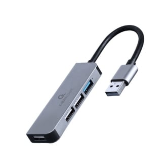 Hub Gembird USB de 4 puertos (1 x USB 3.1 + 3 x USB 2.0)