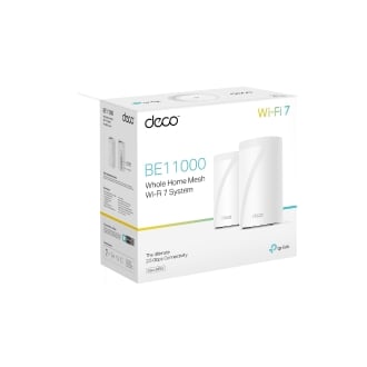 Repetidor Wi-Fi TP-Link Deco BE65 2-pack WiFi 7 Whole Home 6GHz 320MHz