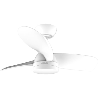 Ventilador de techo Cecotec 3050 DC 36W luz 8469 blanco