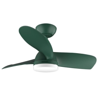 Ventilador de techo Cecotec 3050 DC 36W luz 8466 verde