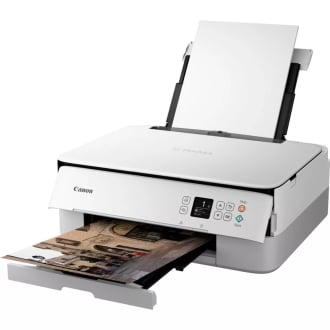 Multifunción Canon Pixma ts5351i A4 13ppm wifi - duplex impresion blanco
