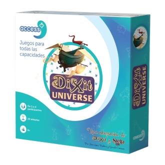 Dixit Universe Access+ - Juego de cartas adaptado para desarrollar la imaginación desde 8 años