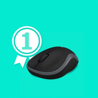 Ratón Inalámbrico Logitech M185 gris