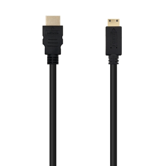 Cable Nanocable HDMI macho a Mini HDMI macho 1.8M negro