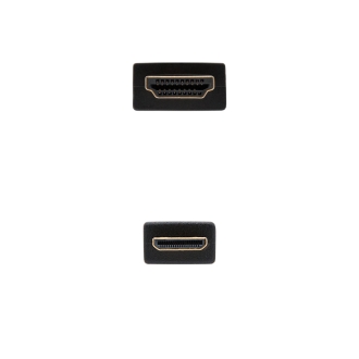 Cable Nanocable HDMI macho a Mini HDMI macho 1.8M negro