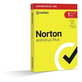 Antivirus Norton Plus 2gb español 1 usuario 1 dispositivo 1 año en caja