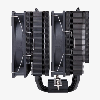 Ventilador de CPU Hiditec C20 PRO 265W TDP Black 2x120mm