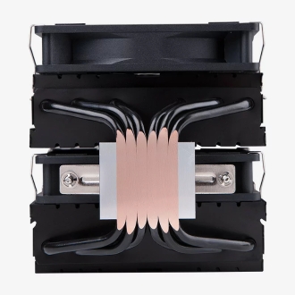 Ventilador de CPU Hiditec C20 PRO 265W TDP Black 2x120mm