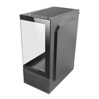 Caja Microatx Gaming Mars Gaming MC-SEW negro