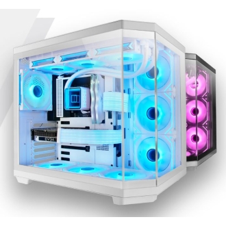 Caja Atx Semitorre Gaming Mars Gaming MC3TCORE negro