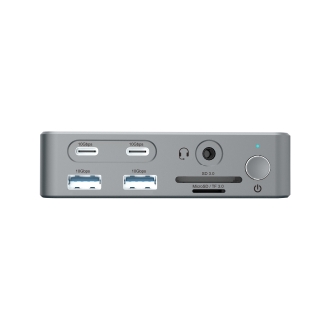 Adaptador USB TIPO C Conceptronic Donn25g 2xHDMI 1xDP 2xUSB-A 2xUSB-C 1x3.5mm 1xRJ45