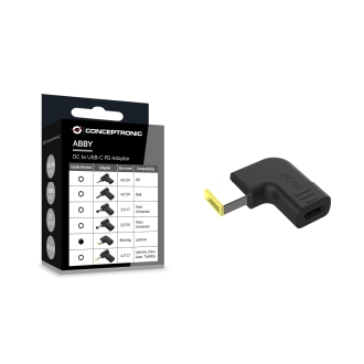 Adaptador Tip Cargador Conceptronic Usb-c A Dc Lenovo Slim, 18-20v