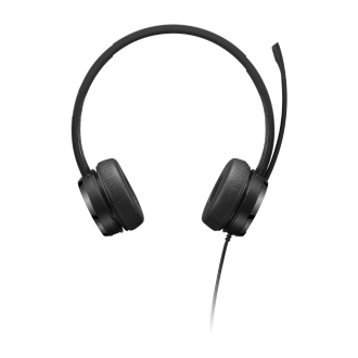 Auricular con micrófono Lenovo Wired Stereo On-ear Headset USB