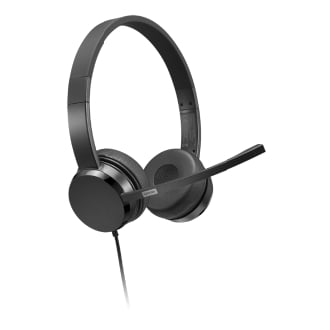Auricular con micrófono Lenovo Wired Stereo On-ear Headset USB