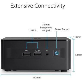 Barebone ASUS NUC RNUC13L3HV500002I (Tall) i5-1350P