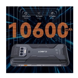 Móvil rugerizado Cubot King Kong 8, 6.52" 6GB 256GB Negro