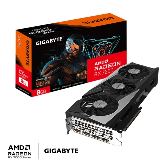 Tarjeta Gráfica Gigabyte Radeon RX 7600 Gaming OC 8GB DDR6