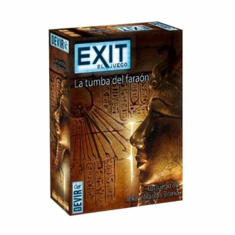 Devir Exit 2: La Tumba del Faraón - Juego de Mesa de Escape Emocionante para Jugadores de 12 Años en Adelante